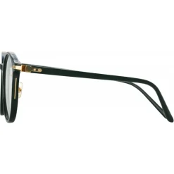 Linda Farrow - Forster A Oval Optical Glasses in Ash - LF59AC4OPT - Eyewear - Avvenice