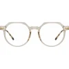 Linda Farrow - Griffin Oval Optical Glasses in Ash - LF50C5OPT - Eyewear - Avvenice