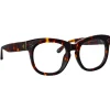 Linda Farrow - Jenson D-Frame Optical Glasses in Tortoiseshell - LFL1384C4OPT - Eyewear - Avvenice^ Sunglasses