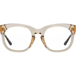 Linda Farrow - Jenson D-Frame Optical Glasses in Ash - LFL1384C5OPT - Eyewear - Avvenice^ Sunglasses