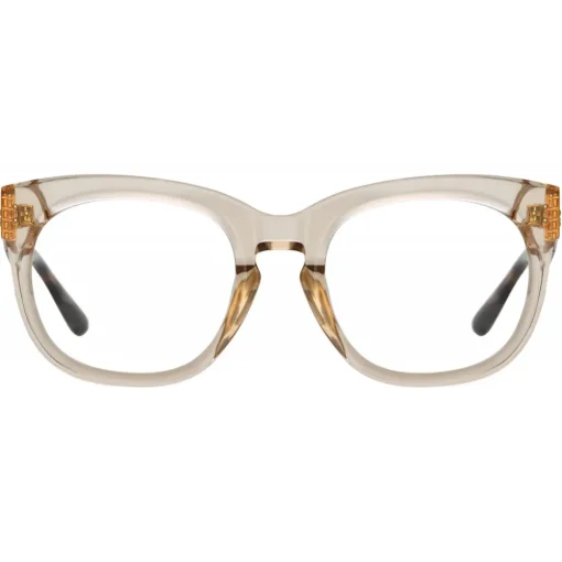 Linda Farrow - Jenson D-Frame Optical Glasses in Ash - LFL1384C5OPT - Eyewear - Avvenice^ Sunglasses