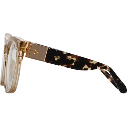 Linda Farrow - Jenson D-Frame Optical Glasses in Ash - LFL1384C5OPT - Eyewear - Avvenice^ Sunglasses