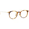 Linda Farrow - Linear Childs D-Frame Optical Glasses in Tortoiseshell - LF03C9OPT - Eyewear - Avvenice^ Sunglasses