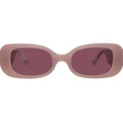 Linda Farrow - Lola Rectangular Sunglasses in Lilac - LFL1117C13SUN - Eyewear - Avvenice