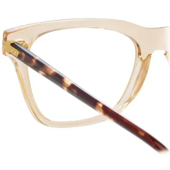 Linda Farrow - Mae A Cat Eye Optical Glasses in Ash - LF55AC3OPT - Eyewear - Avvenice
