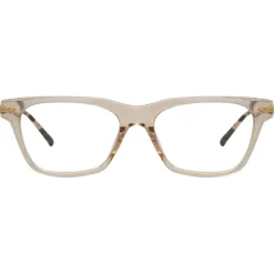 Linda Farrow - Mae A Cat Eye Optical Glasses in Ash - LF55AC3OPT - Eyewear - Avvenice
