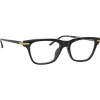 Linda Farrow - Mae Cat Eye Optical Glasses in Black - LF55C1OPT - Eyewear - Avvenice^ Sunglasses