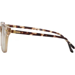 Linda Farrow - Mae Cat Eye Optical Glasses in Ash - LF55C3OPT - Eyewear - Avvenice