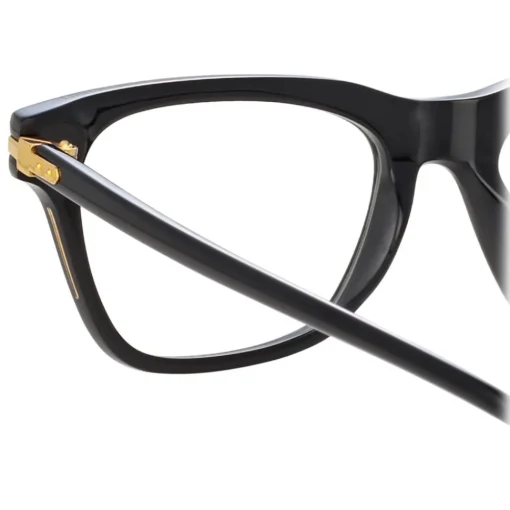 Linda Farrow - Mae Cat Eye Optical Glasses in Black - LF55C1OPT - Eyewear - Avvenice^ Sunglasses