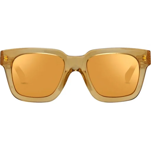 Linda Farrow - Max D-Frame Sunglasses in Dew - LFL71C84SUN - Eyewear - Avvenice