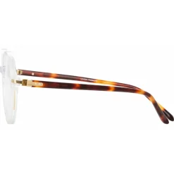 Linda Farrow - Merrick A Oval Optical Glasses in Clear - LF51AC3OPT - Eyewear - Avvenice^ Sunglasses