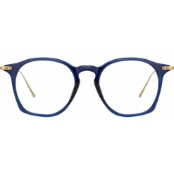 Linda Farrow - Mila A Square Optical Glasses in Tortoiseshell - LF52AC2OPT - Eyewear - Avvenice