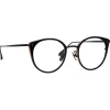 Linda Farrow - Neusa Oval Optical Glasses in Nickel - LFL1420C2OPT - Eyewear - Avvenice