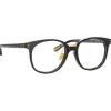 Linda Farrow - Palla D-Frame Optical Glasses in Black - LFL1277C4OPT - Eyewear - Avvenice