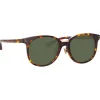 Linda Farrow - Palla D-Frame Sunglasses in Tortoiseshell - LFL1277C2SUN - Eyewear - Avvenice