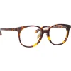 Linda Farrow - Palla D-Frame Optical Glasses in Tortoiseshell - LFL1277C5OPT - Eyewear - Avvenice^ Sunglasses