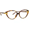 Linda Farrow - Palm Cat Eye Optical Glasses in Tortoiseshell - LFL1211C5OPT - Eyewear - Avvenice^ Sunglasses