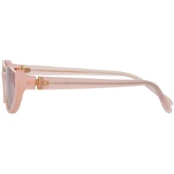 Linda Farrow - Ralph & Russo Robyn Cat Eye Sunglasses in Pink - LFL1169C6SUN - Eyewear - Avvenice^ Sunglasses