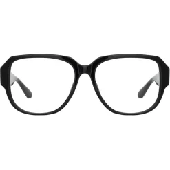 Linda Farrow - Renee Oversized Optical Glasses in Black - LFL1293C1OPT - Eyewear - Avvenice