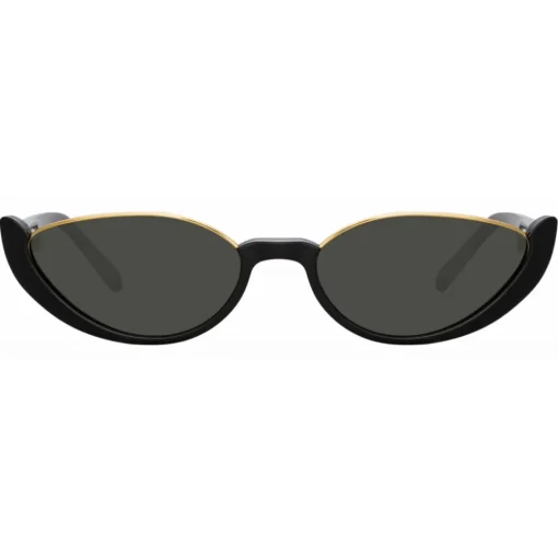 Linda Farrow - Robyn Cat Eye Sunglasses in Black - LFL1169C1SUN - Eyewear - Avvenice^ Sunglasses
