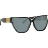 Linda Farrow - Sabine Oversized Sunglasses in Black - LFL1298C1SUN - Eyewear - Avvenice
