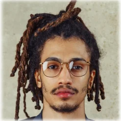 Linda Farrow - Simon Square Optical Glasses in Yellow Gold Tortoiseshell - LFLC479C17OPT - Eyewear - Avvenice