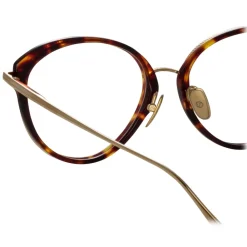 Linda Farrow - Song Cat Eye Optical Frame in Tortoiseshell - LFL1445C4OPT - Eyewear - Avvenice^ Sunglasses