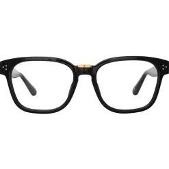 Linda Farrow - Steffen Optical D-Frame in Black - LFL1402C4OPT - Eyewear - Avvenice