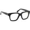 Linda Farrow - The Max D-Frame Optical Glasses in Black - LFLC71C1OPT - Eyewear - Avvenice^ Sunglasses