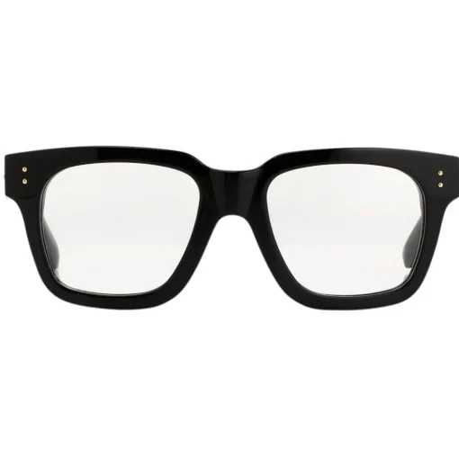 Linda Farrow - The Max D-Frame Optical Glasses in Black - LFLC71C1OPT - Eyewear - Avvenice^ Sunglasses