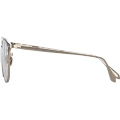 Linda Farrow - Xate Rectangular Optical Glasses in Brown - LFL1235C3OPT - Eyewear - Avvenice