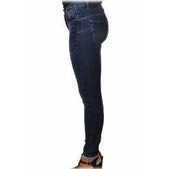 Liu Jo - Stretch Skinny Medium Waist Jeans - Blue - Trousers - Made in Italy - Luxury Exclusive Collection - Avvenice^ Trousers