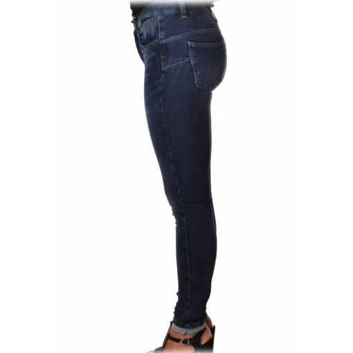 Liu Jo - Stretch Skinny Medium Waist Jeans - Blue - Trousers - Made in Italy - Luxury Exclusive Collection - Avvenice^ Trousers