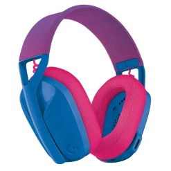 Logitech - G435 Lightspeed Wireless Gaming Headset - Blue and Raspberry - Gaming Headset - Avvenice^ Gaming