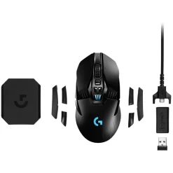 Logitech - G903 LIGHTSPEED Wireless Gaming Mouse with HERO Sensor - Black - Gaming Mouse - Avvenice^ Gaming