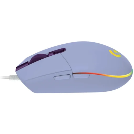 Logitech - G203 Lightsync RGB Gaming Mouse - Lilac - Gaming Mouse - Avvenice