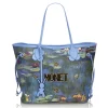 Louis Vuitton Vintage - 2017 Masters Collection Neverfull MM Monet Bag - Blue - Leather Handbag - Luxury High Quality - Avvenice^ Vintage Bags