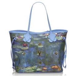 Louis Vuitton Vintage - 2017 Masters Collection Neverfull MM Monet Bag - Blue - Leather Handbag - Luxury High Quality - Avvenice^ Vintage Bags