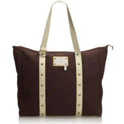 Louis Vuitton Vintage - Antigua Cabas GM Bag - Brown - Canvas Handbag - Luxury High Quality - Avvenice^ Vintage Bags
