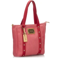 Louis Vuitton Vintage - Antigua Hippo MM Shoulder Bag - Pink - Fabric and Canvas Handbag - Luxury High Quality - Avvenice^ Vintage Bags