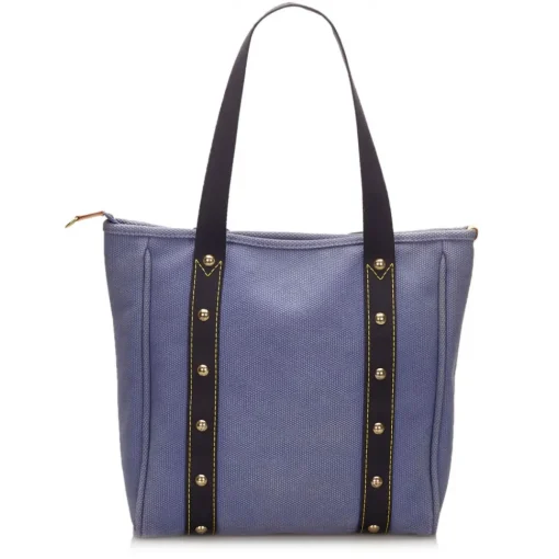 Louis Vuitton Vintage - Antigua Cabas MM Bag - Blue - Fabric and Canvas Handbag - Luxury High Quality - Avvenice^ Vintage Bags