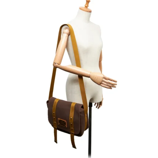 Louis Vuitton Vintage - Antigua Besace PM Bag - Brown - Fabric and Canvas Crossbody bag - Luxury High Quality - Avvenice^ Vintage Bags