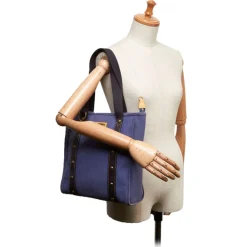 Louis Vuitton Vintage - Antigua Cabas MM Bag - Blue - Fabric and Canvas Handbag - Luxury High Quality - Avvenice^ Vintage Bags