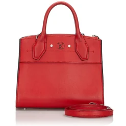 Louis Vuitton Vintage - City Steamer PM Bag - Red - Leather Handbag - Luxury High Quality - Avvenice^ Vintage Bags