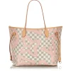 Louis Vuitton Vintage - Damier Azur Tahitienne Neverfull MM Bag - White - Leather Handbag - Luxury High Quality - Avvenice