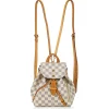 Louis Vuitton Vintage - Damier Azur Sperone BB - White Blue - Leather Backpack - Luxury High Quality - Avvenice