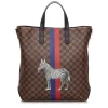 Louis Vuitton Vintage - Damier Savane Atlas Chapman Brothers Zebra Bag - Brown - Leather Handbag - Luxury High Quality - Avvenice^ Vintage Bags