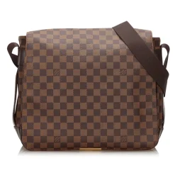Louis Vuitton Vintage - Damier Ebene Abbesses Bag - Brown - Damier Canvas and Leather Handbag - Luxury High Quality - Avvenice^ Vintage Bags