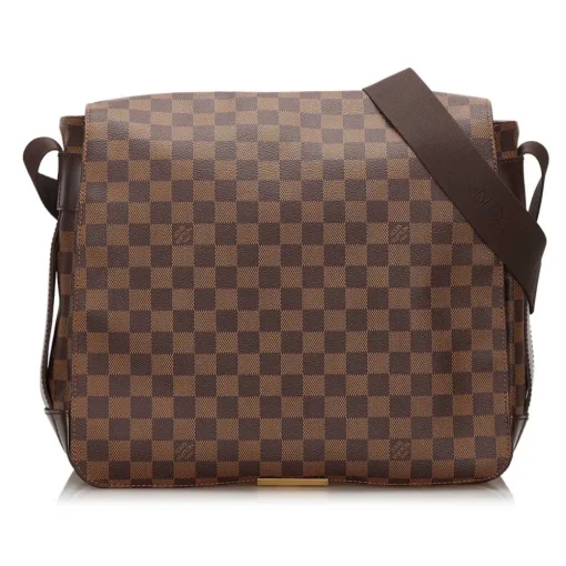 Louis Vuitton Vintage - Damier Ebene Abbesses Bag - Brown - Damier Canvas and Leather Handbag - Luxury High Quality - Avvenice^ Vintage Bags