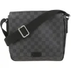Louis Vuitton Vintage - Damier Graphite District PM - Black Gray - Damier Canvas Crossbody Bag - Luxury High Quality - Avvenice^ Vintage Bags